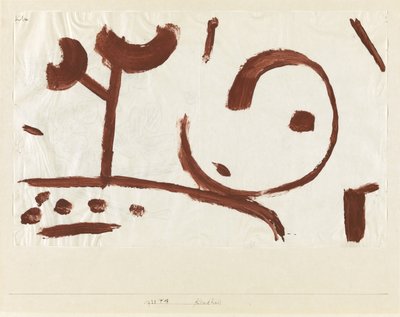 Barndom barndom, 1938 av Paul Klee