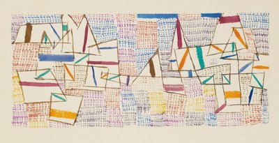 Kystene i Provence 7, 1927. av Paul Klee