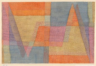 Lyset og skarpheten. 1935, 102 (P 2) av Paul Klee