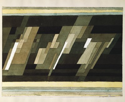 diagonale medier av Paul Klee
