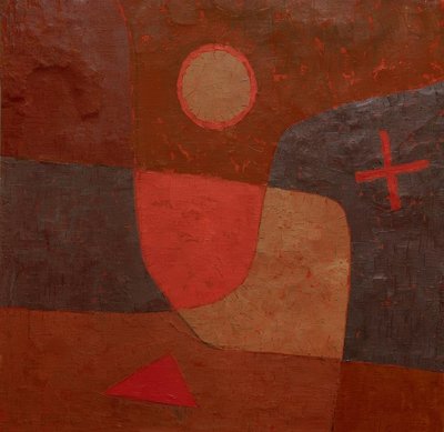 Engel i ferd med å bli av Paul Klee