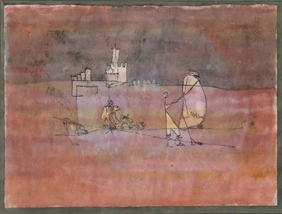 Episode Before an Arab Town, 1923 av Paul Klee
