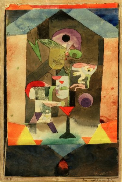 Minnebilde av en unnfangelse av Paul Klee