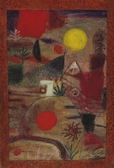 Feiring og undergang Feiring og undergang, 1920. av Paul Klee