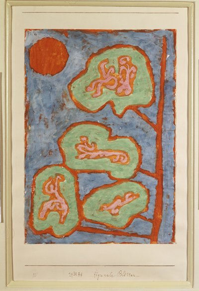 Figurative blader av Paul Klee