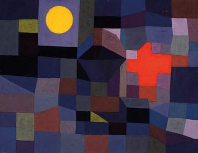 Brann ved fullmåne av Paul Klee