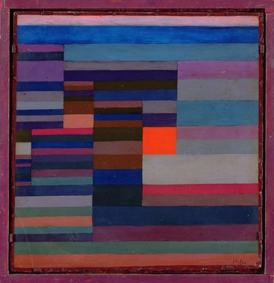 Brann om kvelden av Paul Klee