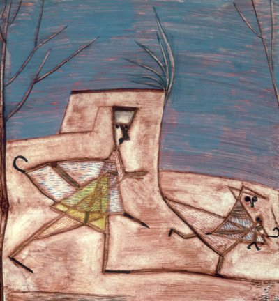 Flyktende barn av Paul Klee