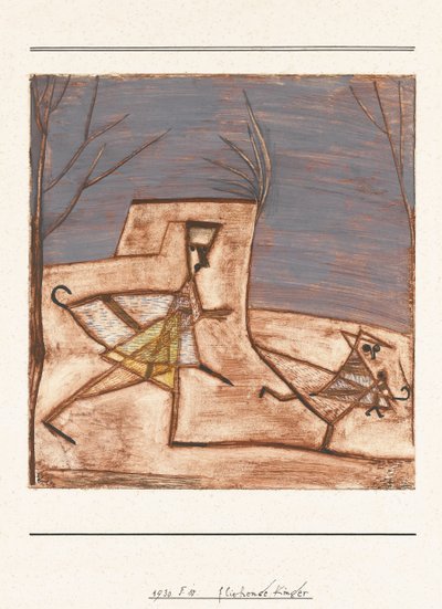 Barn som flykter Barn som flykter, 1930 av Paul Klee