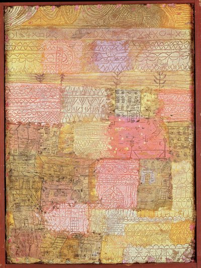 Florentinsk boligområde av Paul Klee