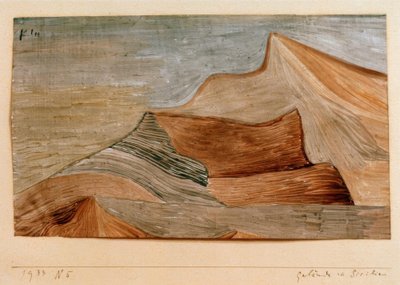 Terreng i sør av Paul Klee