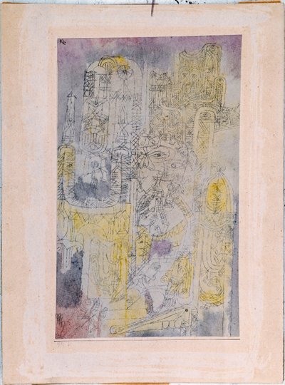 Gotisk rokokko av Paul Klee
