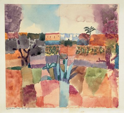Hammamet, 1914. av Paul Klee