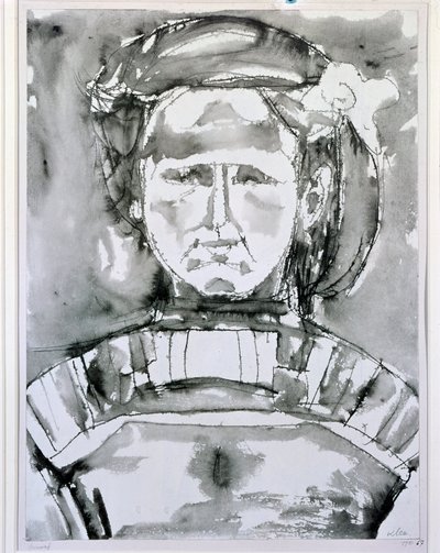 Hannah (olje på lerret, 1900-tallet) av Paul Klee