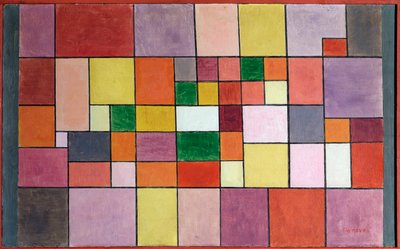 Harmony of the Nordic Flora - Maleri av Paul Klee