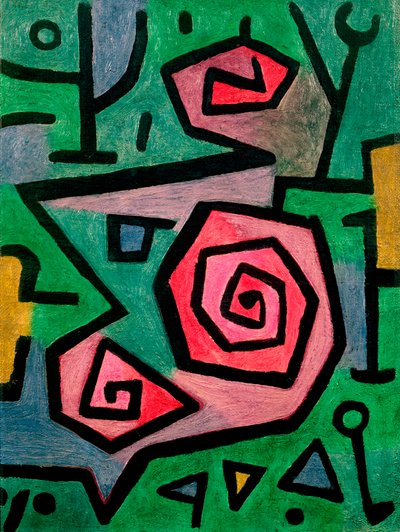 Heroiske roser av Paul Klee