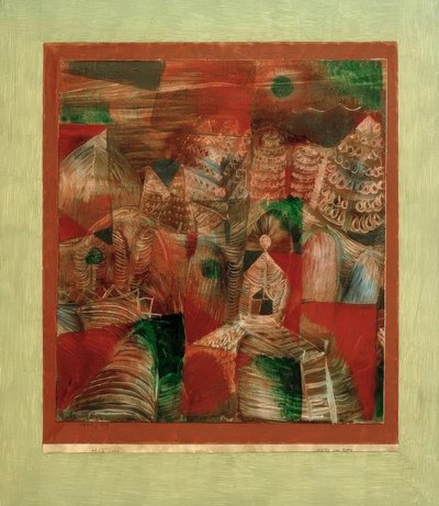 Hytte på fjellet av Paul Klee