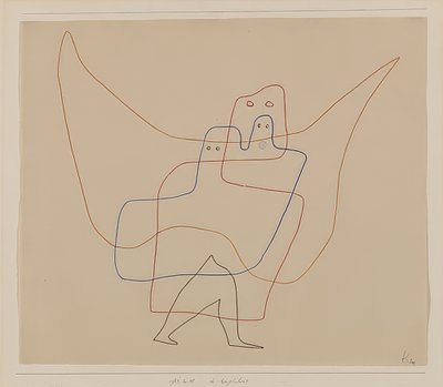 I Engelshut. 1931 av Paul Klee