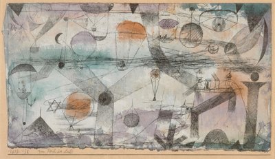 In the Realm of Air, 1917. av Paul Klee
