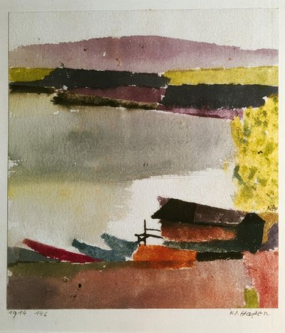 Liten havn av Paul Klee