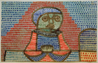 Gutt ved bordet av Paul Klee