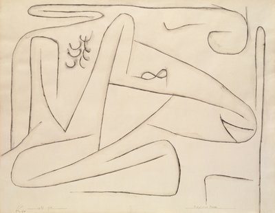 Hodet til et dyr av Paul Klee