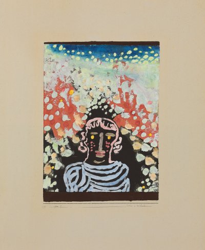 likhet i buen; Portrett i arbor av Paul Klee