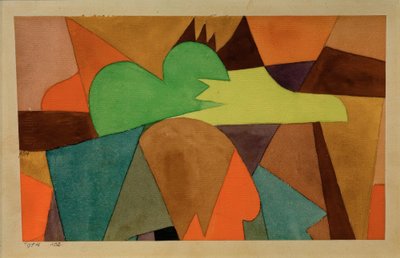 Med d. brune tips av Paul Klee