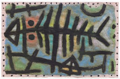 Mud-woodluse-fisk (Schlamm Assel Fisch) av Paul Klee