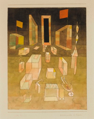 Uncomposed in Space Uncomposed in Space, 1929. av Paul Klee