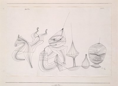 Overtone; Obertone av Paul Klee