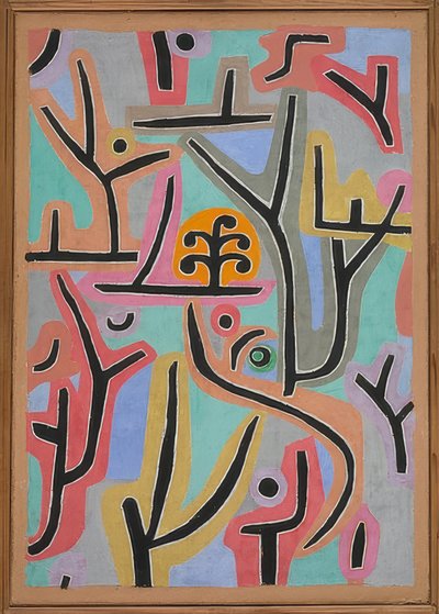 park var L U. 1938, 129 (J 9) av Paul Klee