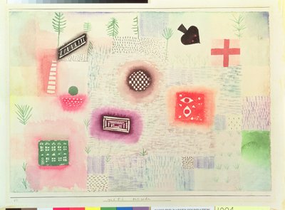 Plasser skilt av Paul Klee