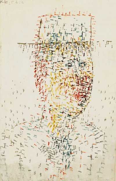 Portrett av en ung mann av Paul Klee