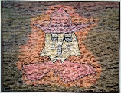 Portrett av pastor Kol - Maleri av Paul Klee