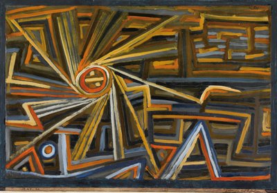 Stråling og rotasjon. av Paul Klee