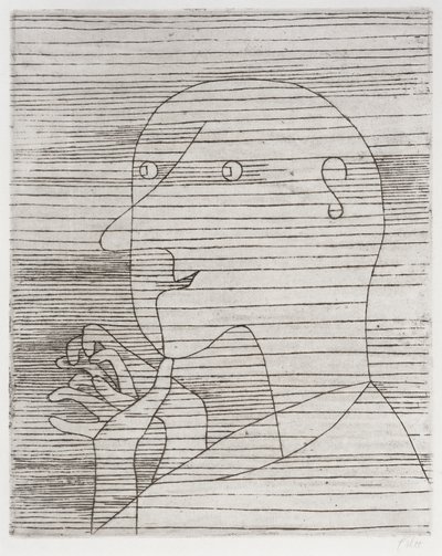 Beregner gammel mann av Paul Klee
