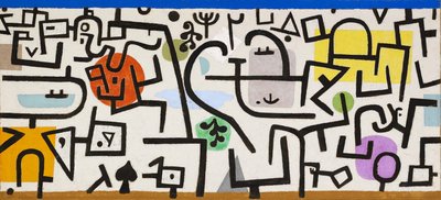 Rich Harbor Picture of a Journey, 1938. av Paul Klee