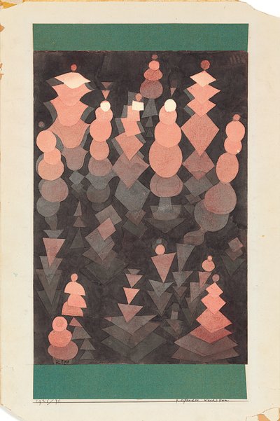 Modnende vekst av Paul Klee