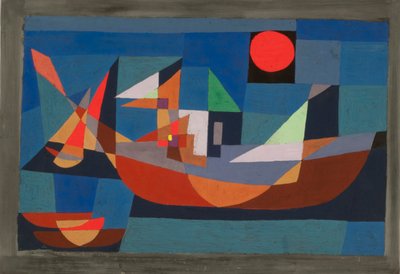 Skip i ro, 1927. av Paul Klee