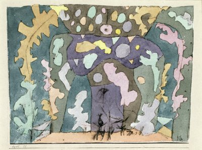 Lite scenesett av Paul Klee