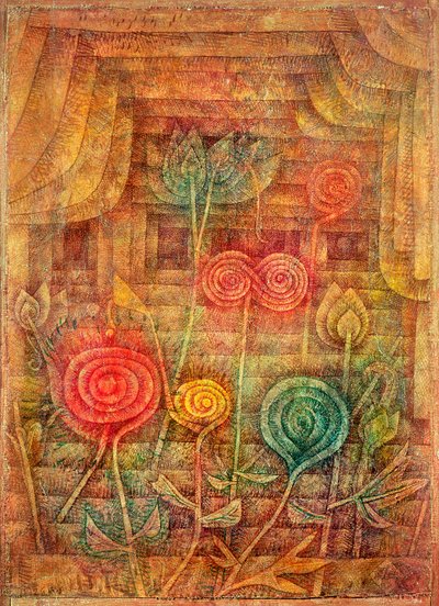 Spiralblomster av Paul Klee