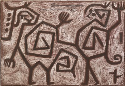 Squabble Duet, 1938. av Paul Klee