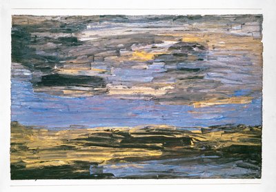 Storm over sletten av Paul Klee