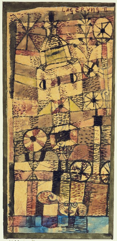 Stratifisering II av Paul Klee