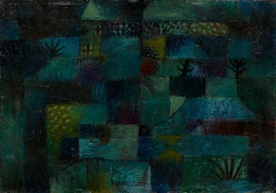 Terrassehage, 1920. av Paul Klee