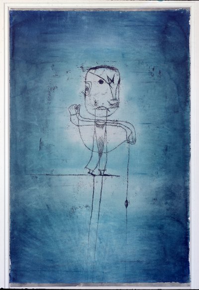 Angleren (olje på lerret av Paul Klee