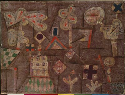 Pepperkakehuset av Paul Klee