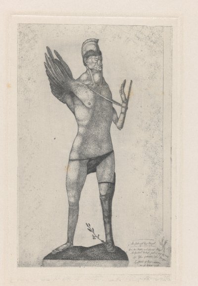 Helten med vingen, 1905. av Paul Klee