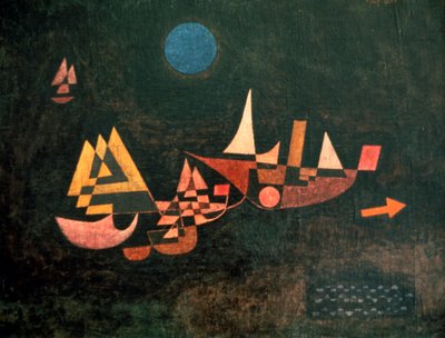 Skipene går, 1927 av Paul Klee